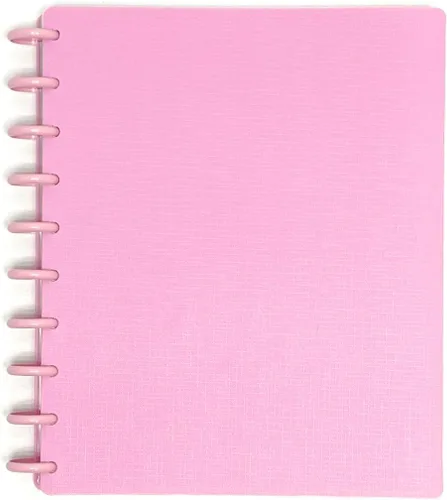 Vista 91 de Talia - Cuadernos de notas con tapas, planificador, personalizables, (Rosa de los 90, Junior (5.5 pulgadas x 8.5 pulgadas))