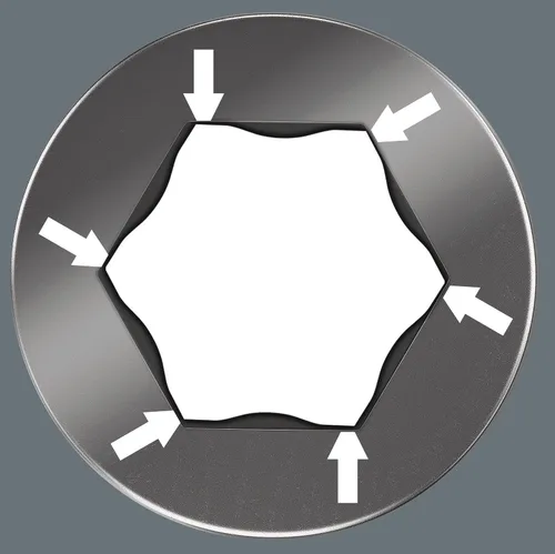 Vista 10 de Wera, juego de llaves en L 950 PKL/9 BM SB hexagonales, BlackLaser, llave hexagonal de punta redonda, 9