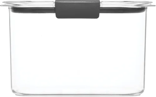 Vista 2 de Rubbermaid Brilliance - Recipiente hermético para almacenar alimentos de despensa, fabricado en plástico sin BPA, capacidad de 7,8 tazas, ideal