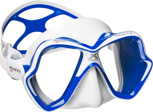 Vista 4 de MARES Unisex Adult X-Vision Ultra Liquidskin Comfortable Scuba Diving Two Window Mask with Silicone Face Piece