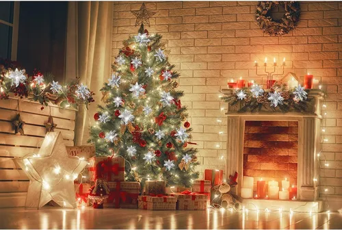 Vista 5 de 24 piezas de flores artificiales de Navidad con purpurina para decoración de boda, árbol de Navidad, Año Nuevo (plateado)