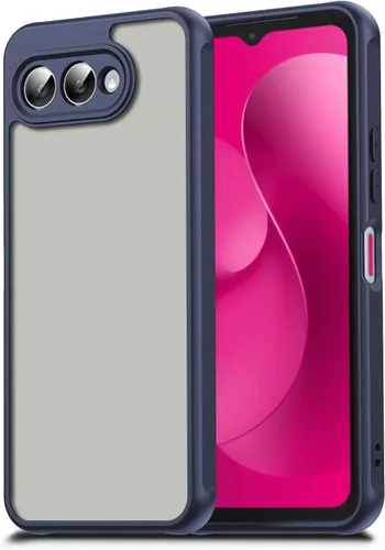 Vista 91 de Funda Qiinogow compatible con Samsung Galaxy A23 4G/5G, cubierta delgada para teléfono con absorción de golpes, funda protectora de fibra de carbono