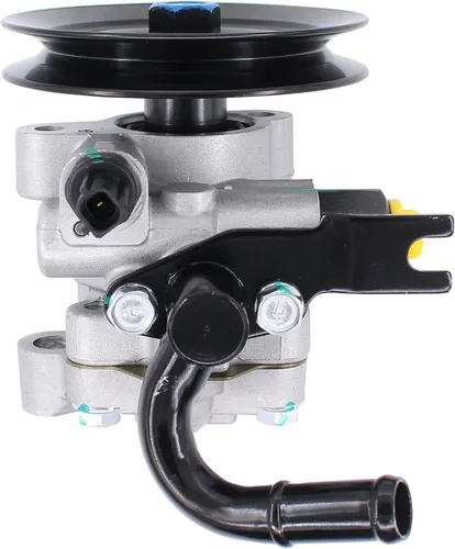 Vista 3 de NewYall Bomba de dirección asistida con polea para Hyundai Accent 1.6L 2006-2009, Kia Rio/Rio5 1.6L 2006-2011