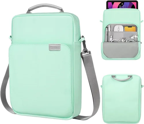Vista 14 de MoKo Funda para tablet de 13 pulgadas, compatible con iPad Pro M5 de 13 pulgadas y Air M4/M3, iPad Pro 12.9 M2 y M1, Surface Laptop Go 12.4, Galaxy