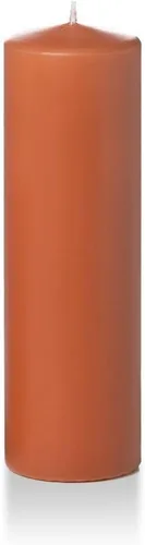 Vista 107 de yummi Velas redondas de pilar de 3 x 4 pulgadas, color verde oliva, 3 por paquete