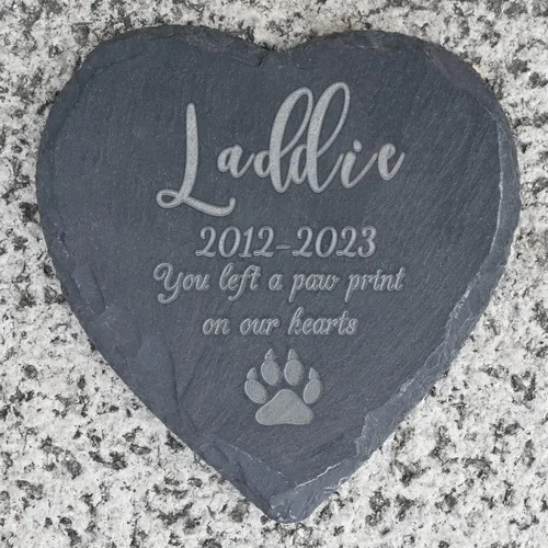 Vista 10 de Piedras conmemorativas para mascotas, regalos, regalos para perros con pérdida de condolencias, marcador de tumba de duelo, en memoria, estilo E, 6