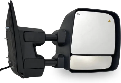 Vista 9 de Spieg Espejo de remolque lateral del conductor para Nissan Titan 2018-2024 Conjunto de espejo retrovisor lateral izquierdo con memoria calentada