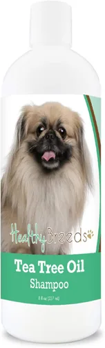 Vista 55 de Healthy Breeds Chow Chow Champú de aceite de árbol de té, formulado para pieles secas e irritadas, reduce la caspa, aroma de gaulteria, 8 onzas