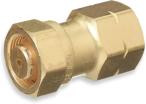 Vista 7 de SÜA - Adaptador de acetileno - CGA-300 (Cilindro Comercial) a CGA-510 (Regulador POL)