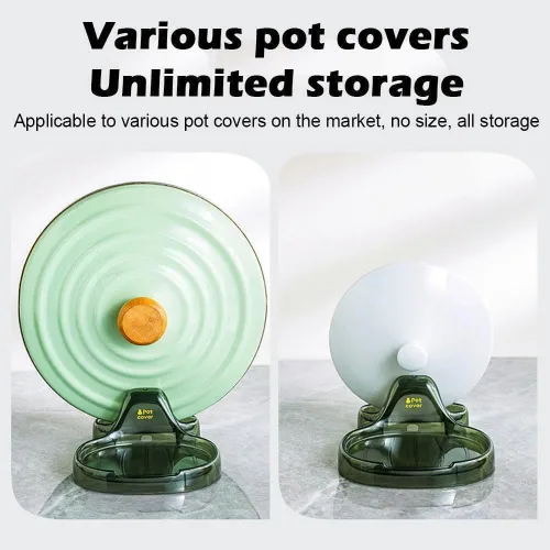 Vista 4 de Espátula de cocina multifunción - Soporte para cuchara con soporte para tapa, nuevo estante multifuncional para espátulas de cocina, soporte