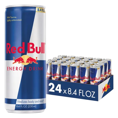 Vista 11 de Red Bull Bebida energética con 80 mg de cafeína más taurina y vitaminas B, 8.4 onzas líquidas, paquete de 4 latas