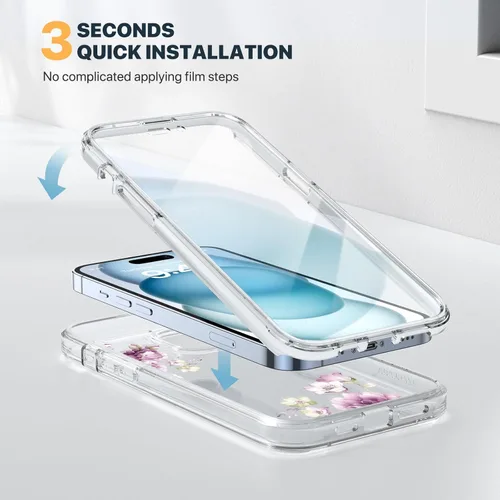 Vista 492 de DIACLARA - Funda transparente compatible con iPhone XR 6.1 pulgadas 2018