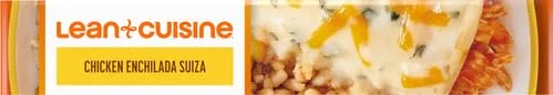 Vista 10 de Lean Cuisine Comida congelada de pollo con enchilada suiza, comida de microondas Comfort Cravings, cena de pollo y arroz congelado, cena congelada