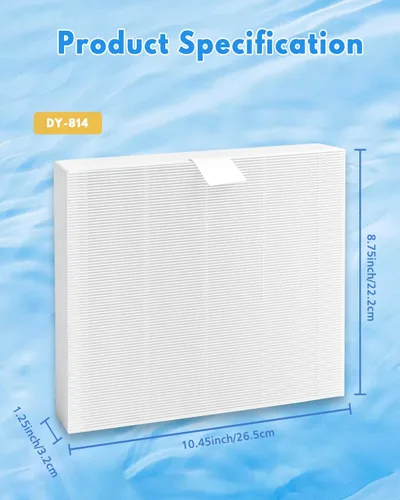 Vista 2 de SPA Flat Filters Replacement (4 Pack) 10-00814 Hot Tub Filter for A5 A6 A7 A8 A9 M6 M7 M8 M9 S150 S180XD S200 (2023 to Present)