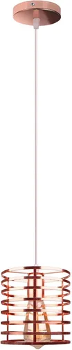 Vista 10 de Adjustable Height E27 Chandelier Light Fixture - Industrial Vintage Iron Pendant Lamp for Living Room, Kitchen Island, and Balcony(B1)