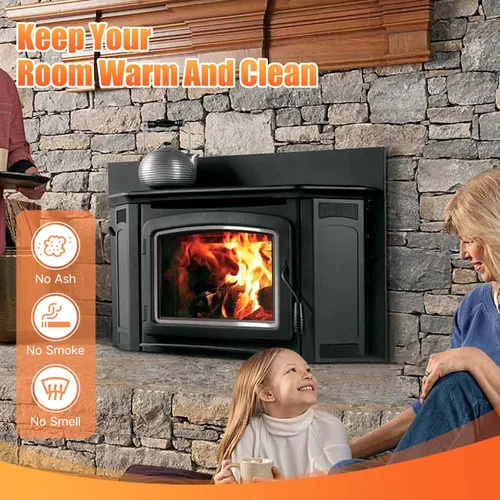 Vista 6 de Cemento para junta de puerta de estufa de leña, adhesivo resistente a altas temperaturas, material de silicona, negro, 3.5 onzas líquidas