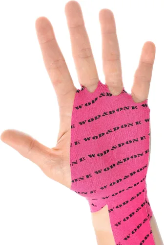 Vista 4 de WOD&DONE sujeción de manos personalizable para hacer deporte, crossfit o gimnasia rítmica