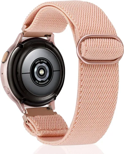 Vista 13 de TOYOUTHS Correa elástica de nylon de 20mm compatible con Samsung Galaxy Watch 7/6/5/4/FE/Active 2 de 40mm 44mm/Watch 6 Classic de 43/47mm/Watch 5