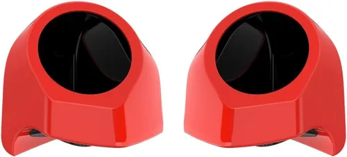 Vista 128 de Advanblack Alpine Green Tour Pack - Paquete de altavoces de 6.5 pulgadas, carcasa de audio trasera, color a juego, ajuste Harley King Tour Pack