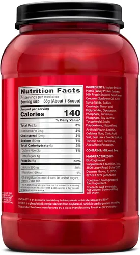 Vista 12 de BSN SYNTHA-6 - Proteína aislada en polvo, proteína de mantequilla de maní en polvo con aislado de proteína de suero, aislado de proteína de leche