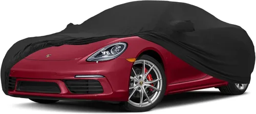 Vista 7 de Funda para Auto Interior Reemplazo para Porsche 718 Boxster/Cayman 1996-2025, Funda de Auto de Satén Elástica Suave y Personalizada para Protección