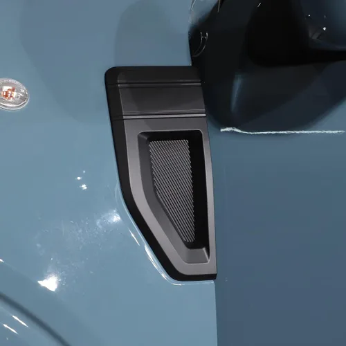 Vista 9 de Cubierta de salida de aire para guardabarros laterales delanteros de puerta compatible con Ford Maverick 2022-2025, accesorios de decoración