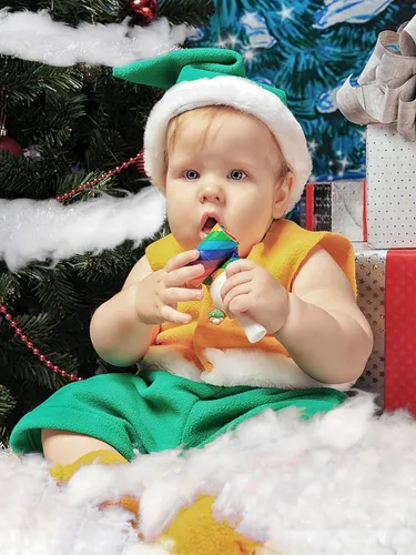 Vista 6 de Riakrum Decoración de nieve falsa de fibra artificial de algodón para nieve, decoración interior esponjosa para decoración de invierno de Navidad