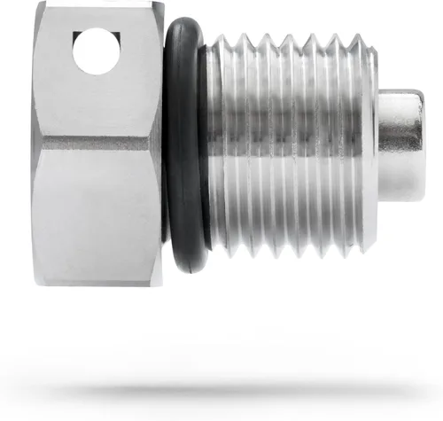 Vista 7 de Votex - HECHO EN EE.UU. - DP031 Tapón magnético de drenaje de aceite de neodimio para motor de acero inoxidable se ajusta a Harley Davidson/Buell