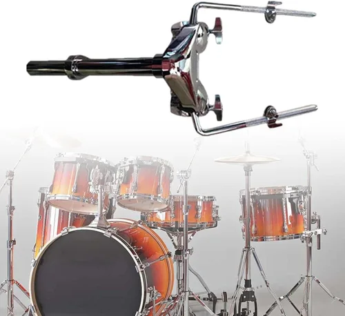 Vista 6 de Vaveren Soporte para Tom Drum Baterista Hardware de Actuación Musical Resistente Duradero Fuerte Estable Soporte para Accesorios de Instrumentos Tom