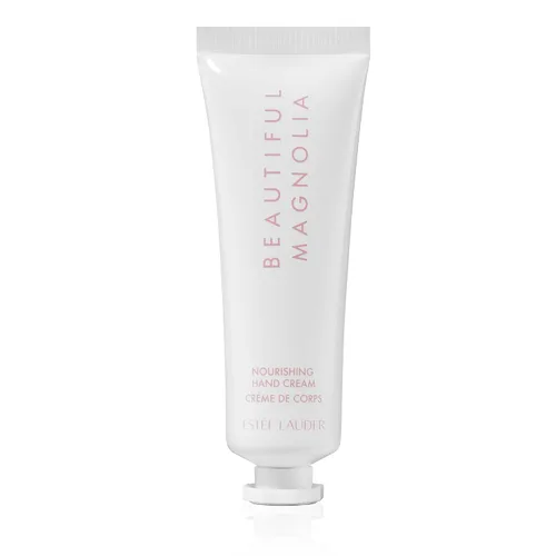 Estée Lauder Beautiful Magnolia Crema hidratante y nutritiva para manos con notas de magnolia exuberante, gardenia solar, maderas cálidas y almizcle