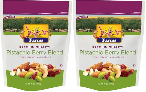 Vista 10 de Setton Farms Bolsa de mezcla de nueces de pistacho con almendras, pistachos y anacardos, bolsa resellable de 8 onzas