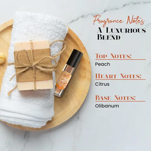 Vista 5 de MOBETTER FRAGRANCE OILS - Aceite corporal con perfume, fragancia durazno y crema