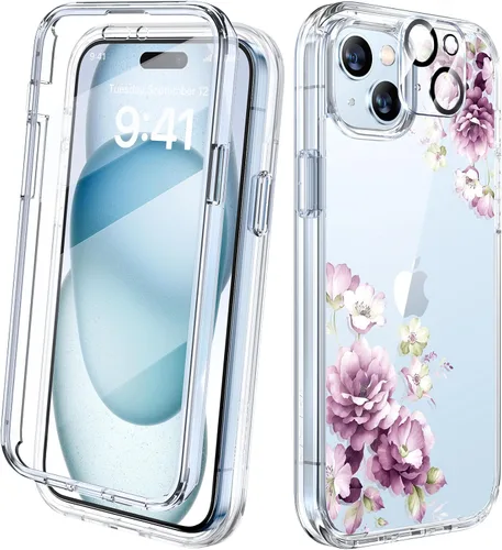 Vista 487 de DIACLARA - Funda transparente compatible con iPhone XR 6.1 pulgadas 2018