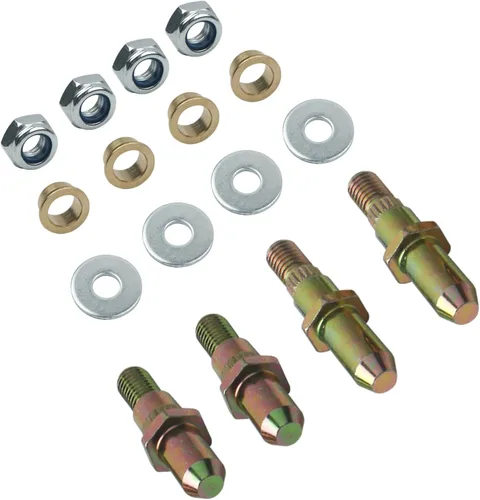 Vista 4 de Pasador de rodillo de bisagra de puerta, kit de reparación de bujes, compatible con Chevy GMC 1999-2007 Avalanche Sierra Silverado Suburban Tahoe