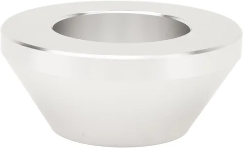 Vista 2 de Cono de centrado para cambiador de neumáticos, manual resistente a los arañazos, acabado plateado mate, equilibrador de ruedas, cono de retención