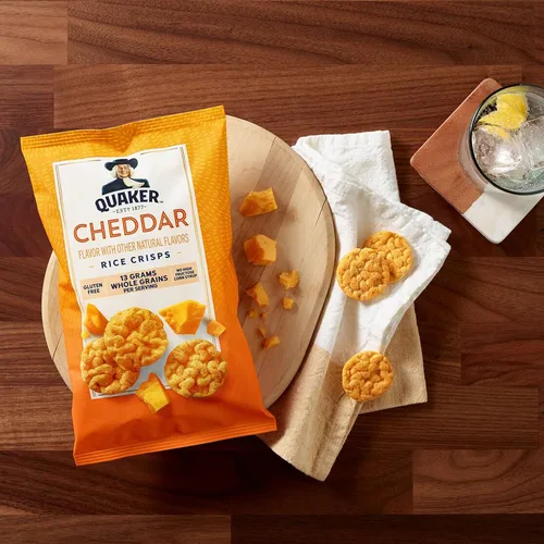 Vista 7 de Quaker - Patatas fritas de arroz, paquete con 6 variedades de sabores,12