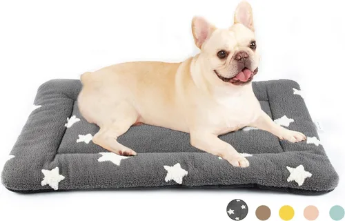 Vista 22 de Mora Pets Cama de Gato para Gatos de Interior Almohadilla Lavable para Jaula de Perro Bonita Alfombrilla de Cama de Perro con Estrella para Perros