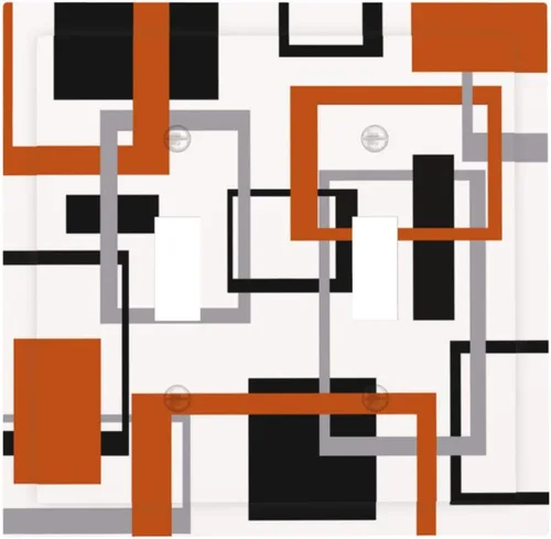 Vista 172 de Placa decorativa para interruptor de luz, medusas, tortugas marinas, fantasía, océano, 2 bandas, 1 palanca, 1 placa de pared dúplex, cubiertas