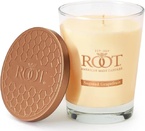 Vista 40 de Root Candles Velas perfumadas de cera de abeja Veriglass Premium, hechas a mano, mezcla de cera de abeja en panal, tamaño grande, vainilla francesa