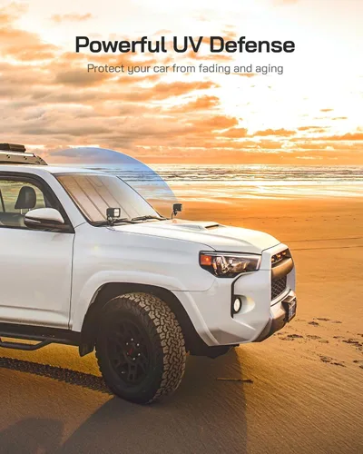 Vista 3 de Pigenius Parasol para parabrisas para Honda Accord 2023-2026, parasol personalizado para ventana delantera - Cuero