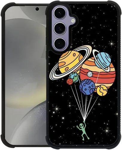 Vista 18 de Funda compatible con Samsung Galaxy A53 5G, sistema solar de globo alienígena, diseño de patrón increíble, a prueba de golpes, antiarañazos, carcasa
