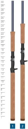 Vista 5 de St. Croix Rods Triumph - Caña de pescar almizclada, TMR, calidad premium, duradera, sensible y de alto rendimiento