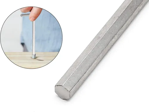 Vista 4 de Litoexpe Llave hexagonal de 1/8 pulgadas, llave Allen en forma de L, acero al cromo vanadio