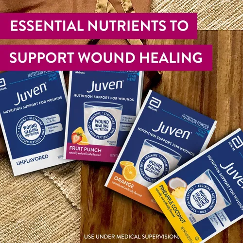 Vista 3 de Juven - Bebida nutricional terapéutica en polvo para curación de heridas, incluye proteína de colágeno