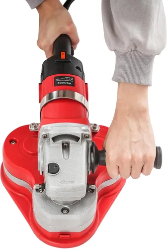 Vista 4 de Electric Diamond Polisher Machine, 2800W Handheld Electric Sander Polisher, 6-Speed Adjustable, with 3pcs Diamond Concrete Grinding Wheels, Wall