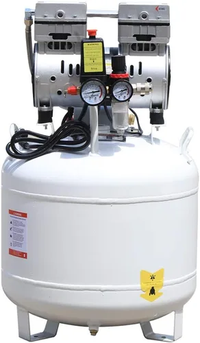 Vista 9 de Compresor de aire 40L sin aceite 110V,36 galones/min Volumen de aire pico 8psi Compresor de aire Bomba de aire pequeña,Compresor de aire eléctrico