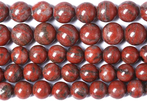 Vista 43 de 38 piezas de cuentas de piedra natural de malaquita azul de 10 mm, cuentas sueltas redondas de gemas para hacer joyas, pulsera, collar de 38 cm