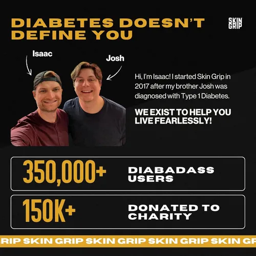 Vista 5 de Skin Grip Freestyle Libre 2 & Lingo Sensors Cover - Compatible con juegos de infusión, cinta adhesiva impermeable, cubiertas con corte