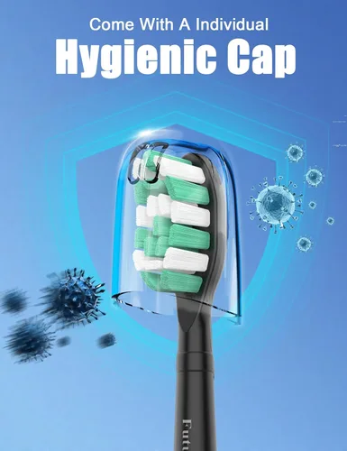 Vista 6 de Cabezales de cepillo de dientes de repuesto para Philips Sonicare C1 C2 ProtectiveClean 4100 5100, cabezal de recarga de dientes sónico eléctrico