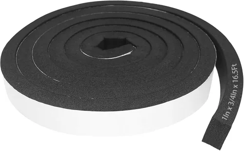 Vista 39 de Cinta aislante de espuma autoadhesiva Storystore, resistente a la intemperie de 1 x 1/8 x 16,5 pies para puertas y ventanas, sello de puerta a